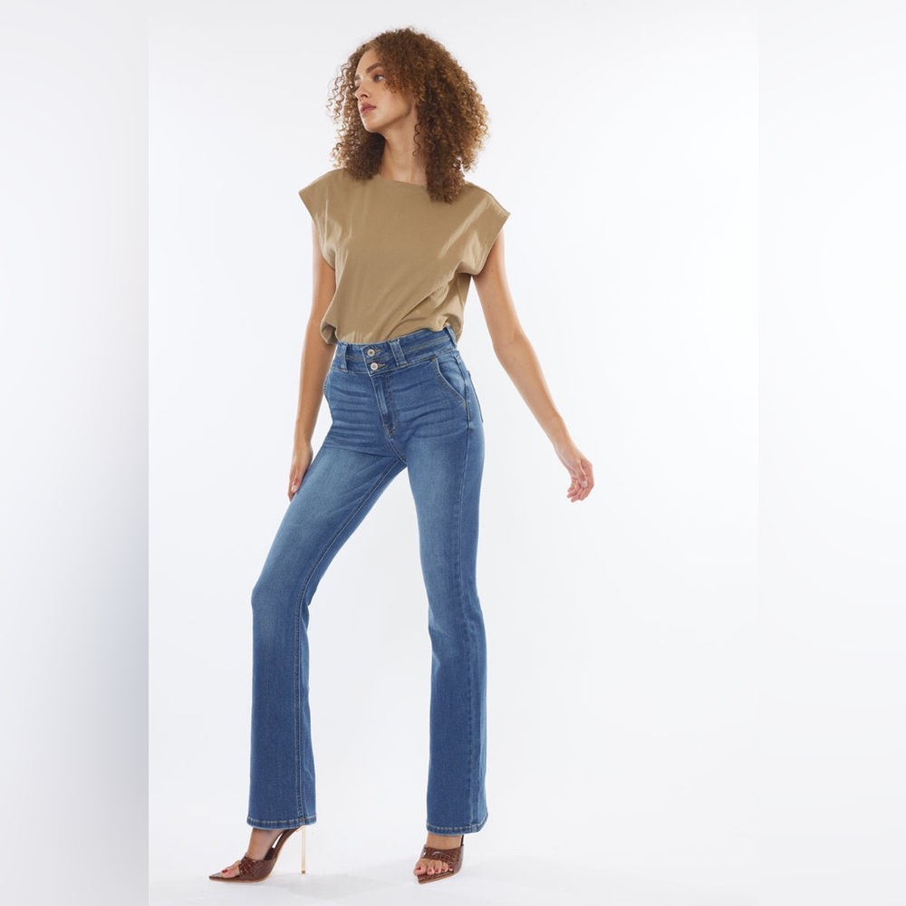 KanCan high rise bootcut jeans 13/30